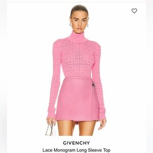 Givenchy 4G logo Mock Neck top
